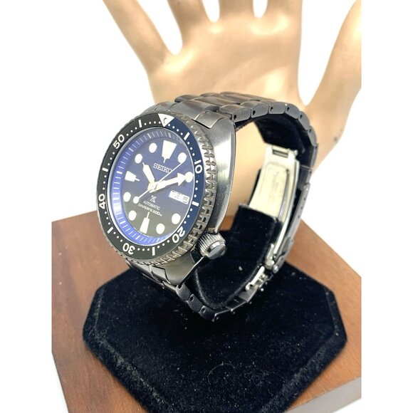Seiko Men's Watch SRPD11 Automatic Prospex Blue Black Steel Special Edition 45mm - Picture 2 of 15